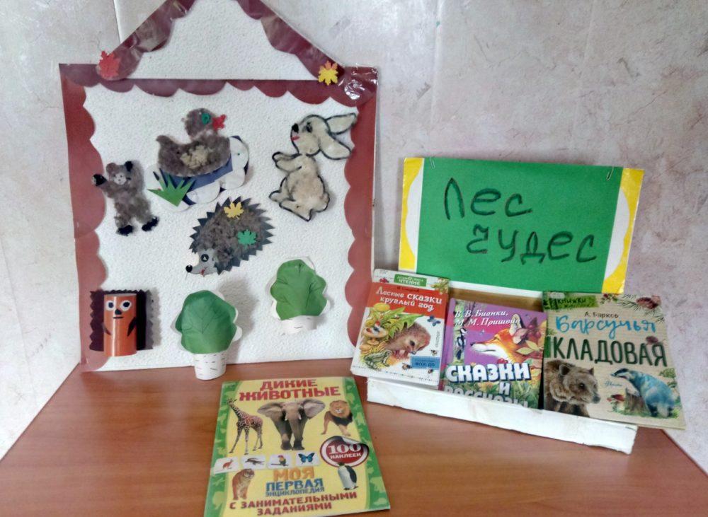 В библиотеке села Слобода дети приняли участие в увлекательном экологическом путешествии «Лес чудес»
